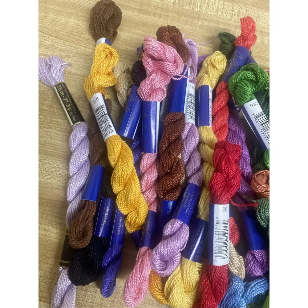 Lot Of 38 Craftways EMBROIDERY FLOSS Skeins 6-Strand #5 Pearl Cotton 25 Meters